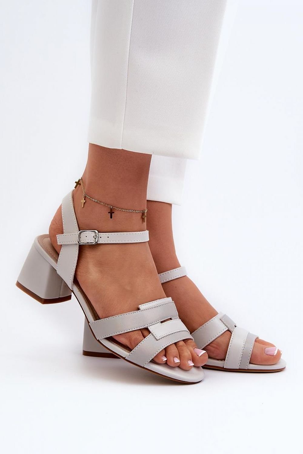 Heel sandals model 197094